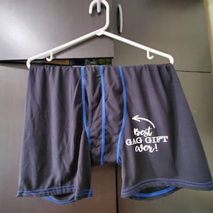 Funny valentine's day boxers, best gag gift ever!