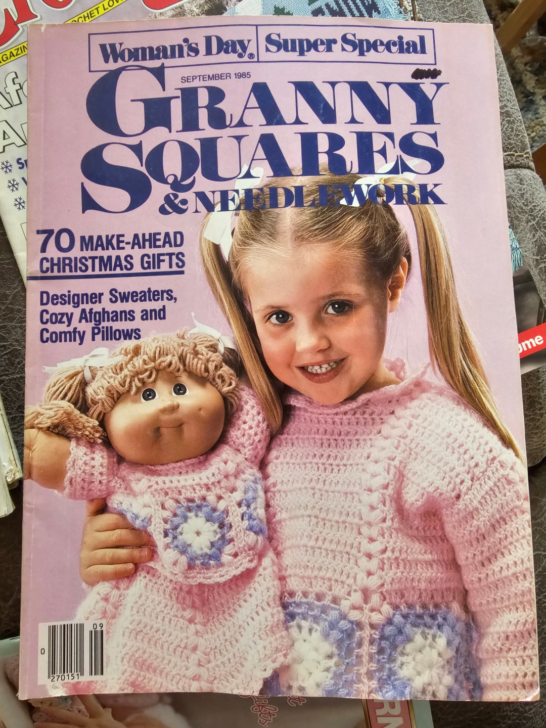 Vintage Crochet Magazine. 1985 Etsy