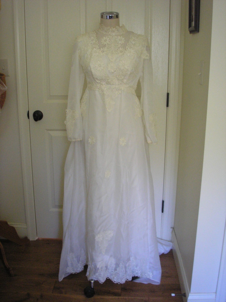 Gender Neutral Christening Gown Made From Your Wedding Dress Etsy