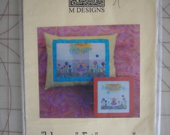 Cross stitch pattern bloom & rejoice chart #46 M Designs signed by the artist new