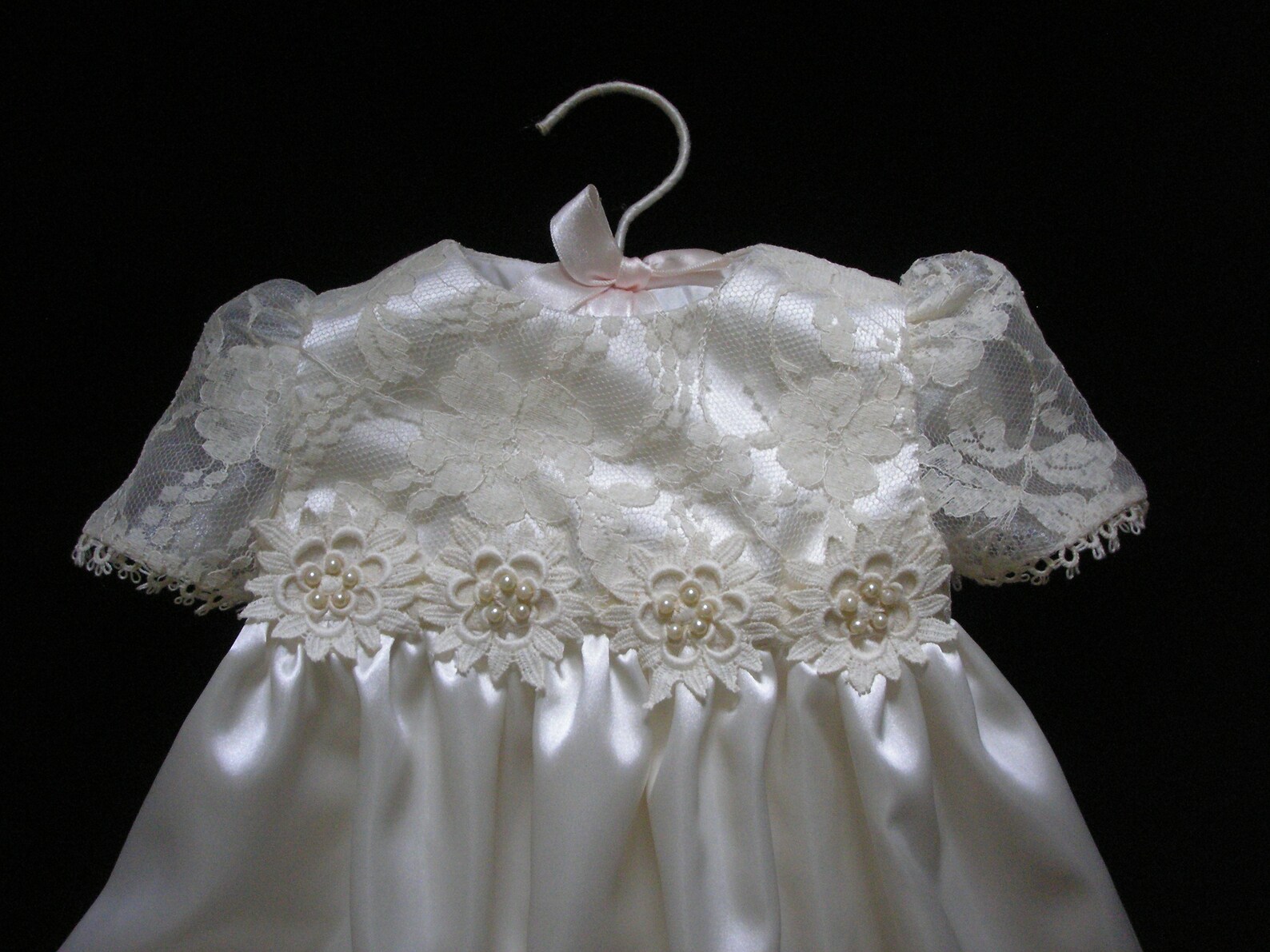 Gender neutral Christening Gown made from your Wedding Dress Etsy