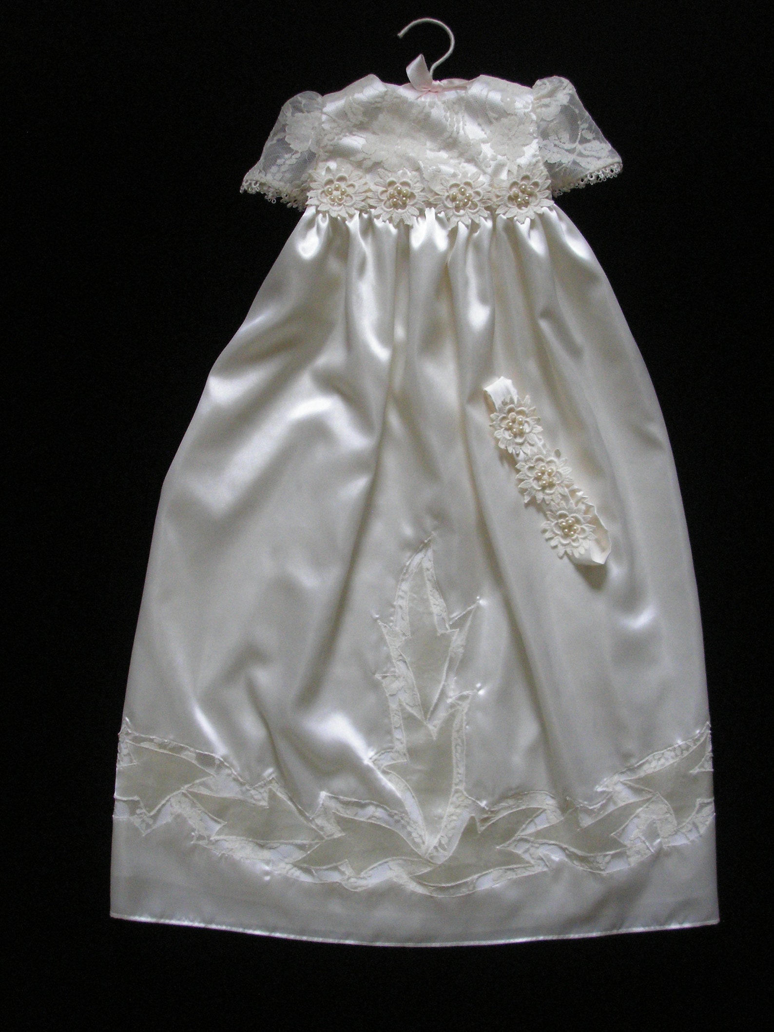 Gender neutral Christening Gown made from your Wedding Dress Etsy