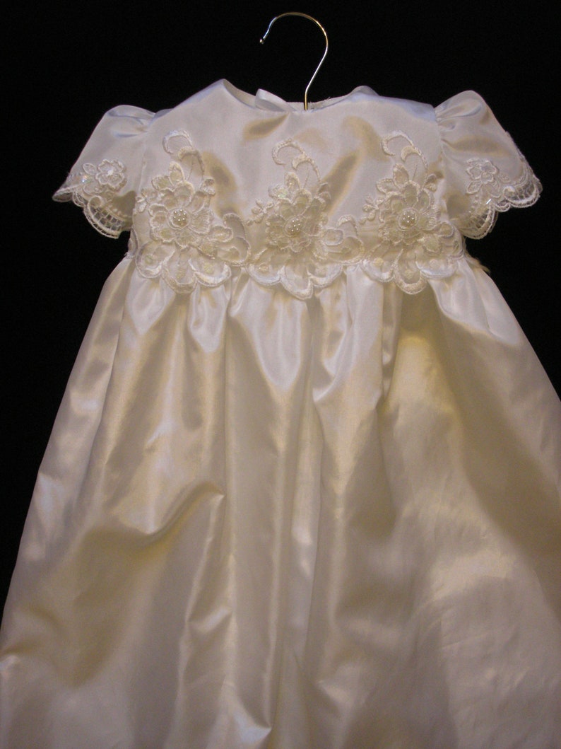 Gender neutral Christening Gown made from your Wedding