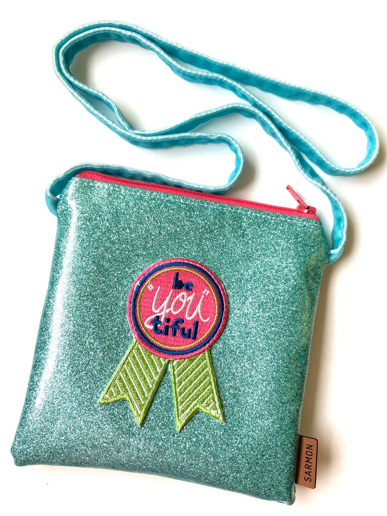 Glitter Purse Child Purse Tween Purse Cross Body Bag Kids Etsy