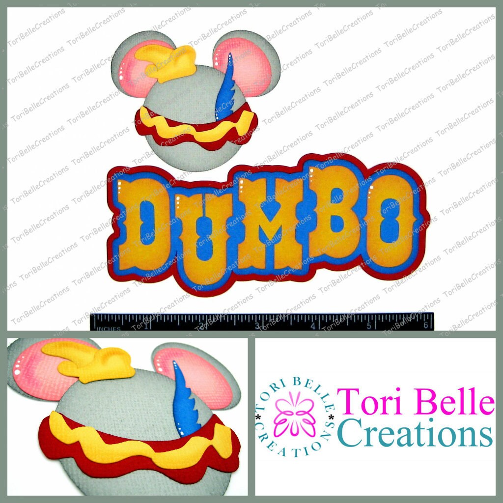 Scrapbook Pages Disney Die Cut Paper Piecing Premade Scrapbooking