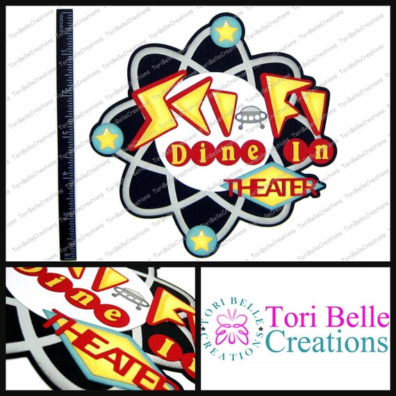 Scrapbook Pages Disney Die Cut Paper Piecing Premade Scrapbooking