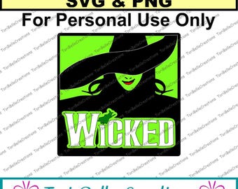 Digital SVG Cut File Die Cut SVG Scrapbook Title Digital Cutting File for Scrapbook Pages .svg ~ Wicked SVG