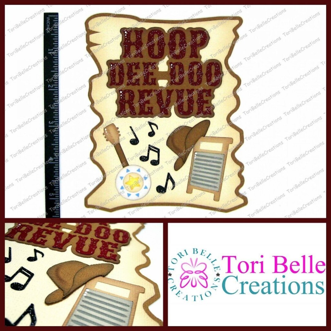 Scrapbook Pages Die Cut Paper Piecing Premade Scrapbooking ...