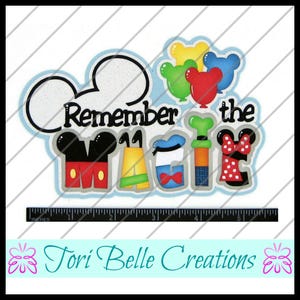 Scrapbook Pages  Die Cut Paper Piecing Premade Scrapbooking Embellishment Scrapbook Title Diecut ~ Remember the Magic