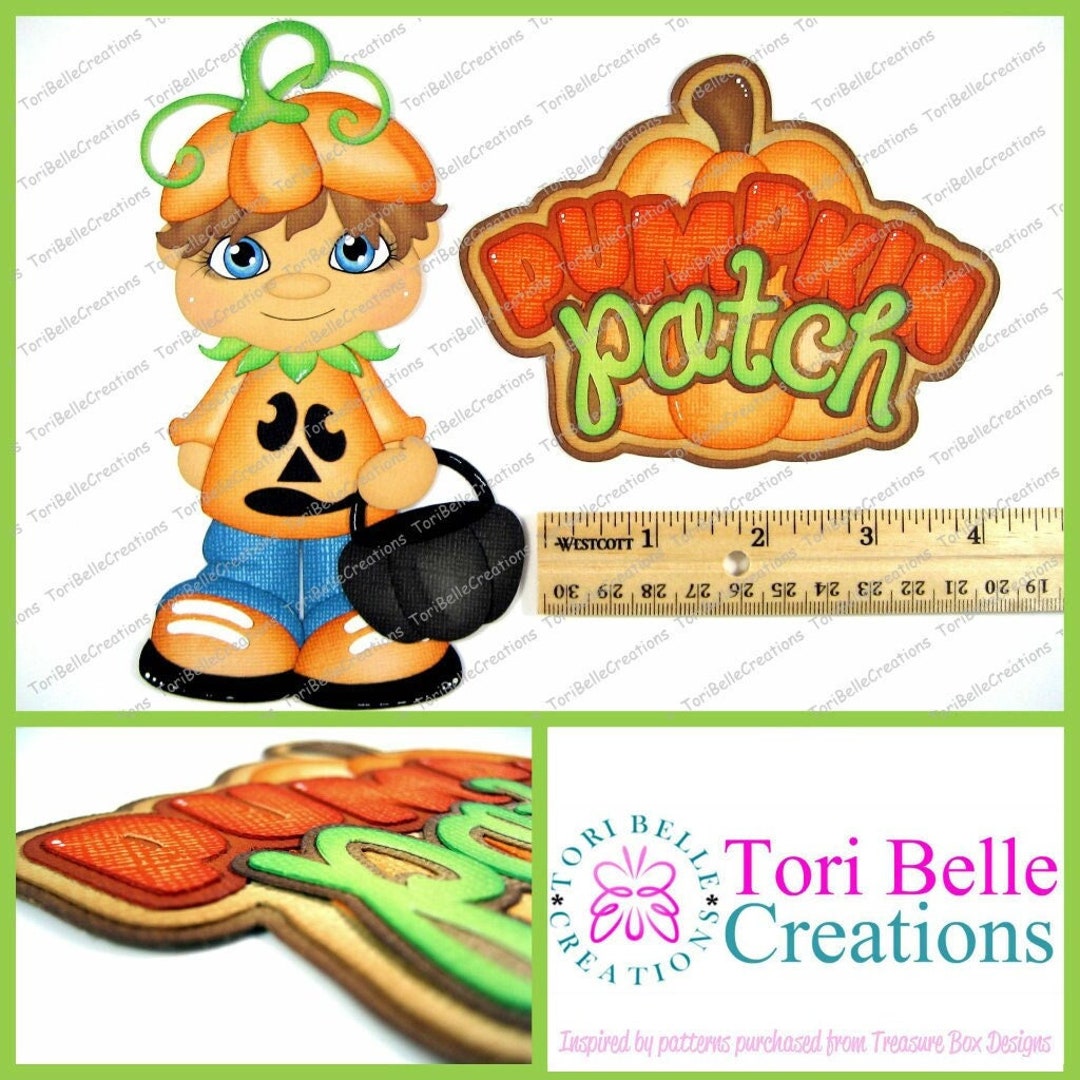 Scrapbook Pages Die Cut Paper Piecing Premade Scrapbooking ...