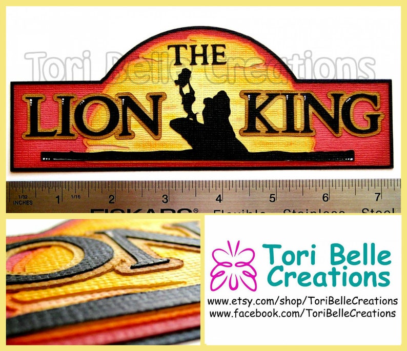 Scrapbook Pages Die Cut Paper Piecing Premade Scrapbooking Etsy