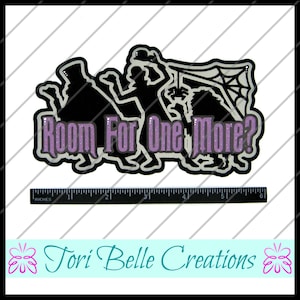 Scrapbook Pages  Die Cut Paper Piecing Premade Scrapbooking Embellishment Scrapbook Title Diecut ~ Room For One More
