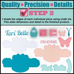 Scrapbook Pages Die Cut Paper Piecing Premade Scrapbooking ...