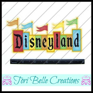 Scrapbook Pages  Die Cut Paper Piecing Premade Scrapbooking Embellishment Scrapbook Title Diecut ~  Amusement Park Sign Title