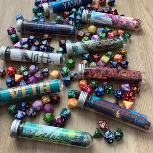Mighty Nein Inspired Curated Dice Sets - DnD, Dungeons and Dragons, Daggerheart, Shadow Dark