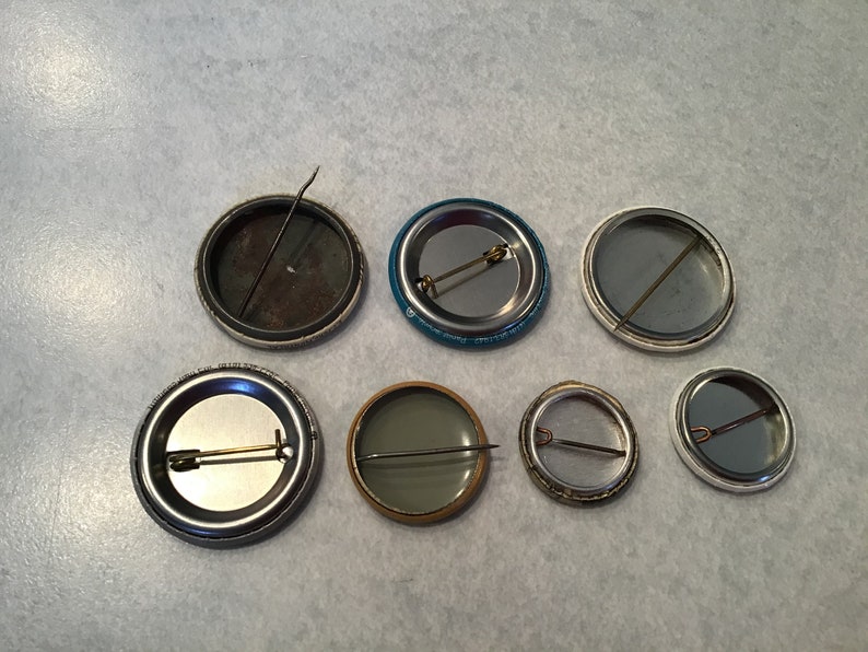 RELIGIOUS Lot 7 Vintage Pin Backs Lapel Hat Collar Pins Etsy