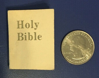 Very Tiny Mini Vintage Catholic Bible Prayer Book 224 Pages Printed in U.S.A.