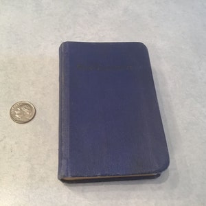 WWII New TESTAMENT U.S. Army World War II Soldier’s Prayer Book Bible ~ Vtg