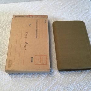 WWII U.S. ARMY New Testament Pocket Bible United States Military with Original Mailing Box