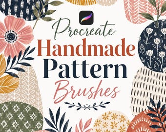 Procreate Handmade Pattern Brushes | Seamless Textile Design Set