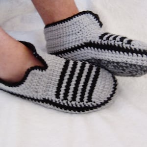 Knitted slippers, for him and her,  slippers, football men slippers, cozy, warm, winter, men knits, house slippers, knit slippers, booties