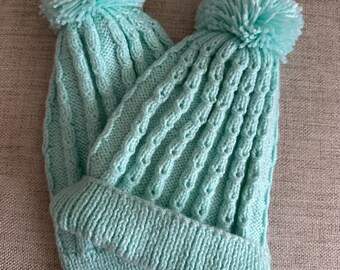 White hat, warm accessories, gift for her,  knitted hat, handmade hat, winter gift,  women hat, cozy warm, ladies hat, crochet hat, warm hat