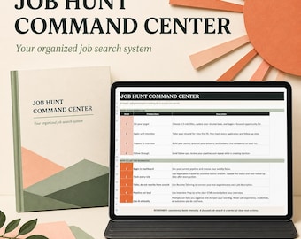 Job Hunt Command Center | Job Application Tracker, Resume Tailoring, Interview Prep & ChatGPT Prompts