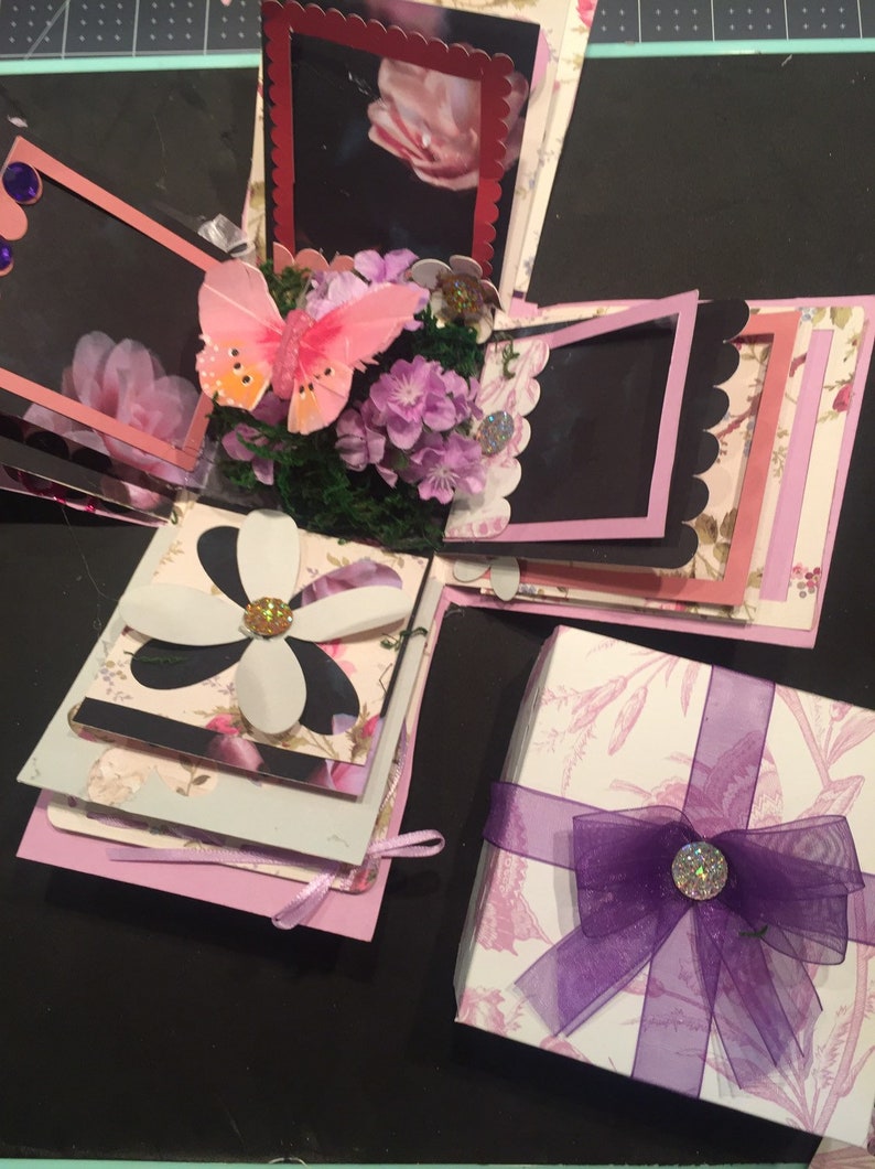 Cute Photo Memory Explosion Box Etsy