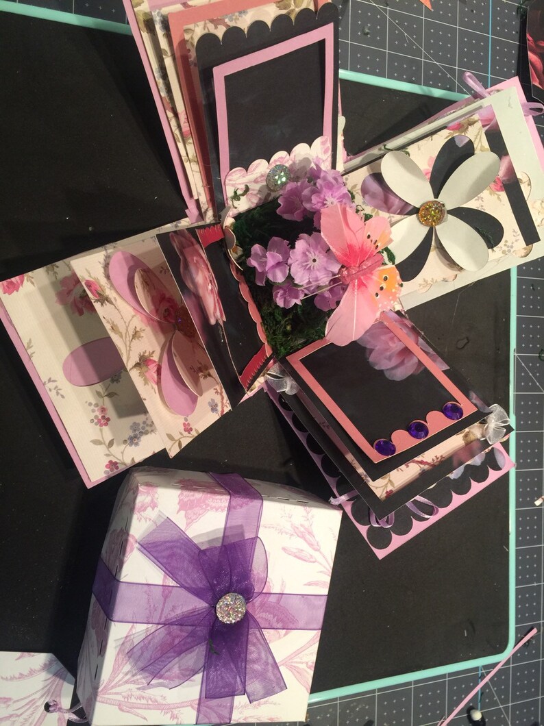 Cute Photo Memory Explosion Box Etsy