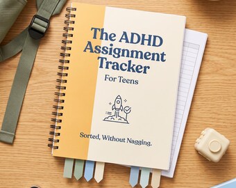 Aufgabenplaner für Jugendliche mit ADHS | Google Tabellen, Excel, Word, Notion, Tablet-PDF + Druckversion | Hausaufgabenplaner, Schulplaner