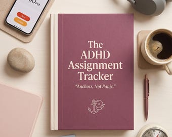 Aufgaben-Tracker für junge Erwachsene mit ADHS (Kindle Scribe & reMarkable) | Verlinktes Tablet-PDF | Weniger überfordernd