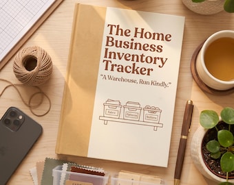 Inventarverwaltung für Homeoffice | Google Sheets, Excel, Word, Notion, Tablet-PDF + Druckversion | Lagerbestand, Lagerplan, Bastelinventar