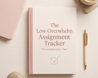 Aufgabenübersicht für überlastete Studierende | Google Tabellen, Excel, Word, Notion, Tablet-PDF + Druckversion | Weniger Stress, Einzelaufgaben