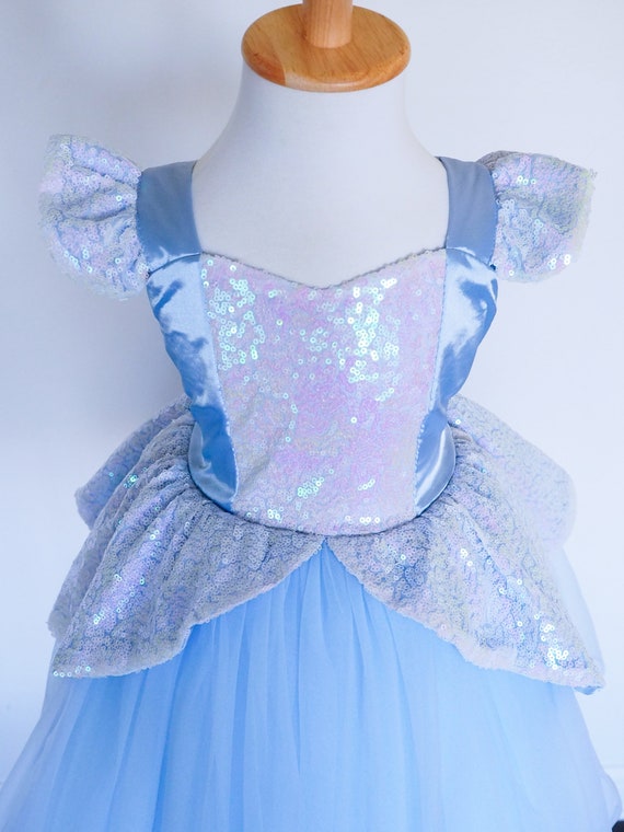 Girls Cinderella Dress Princess Costume Tutu Toddler Baby | Etsy