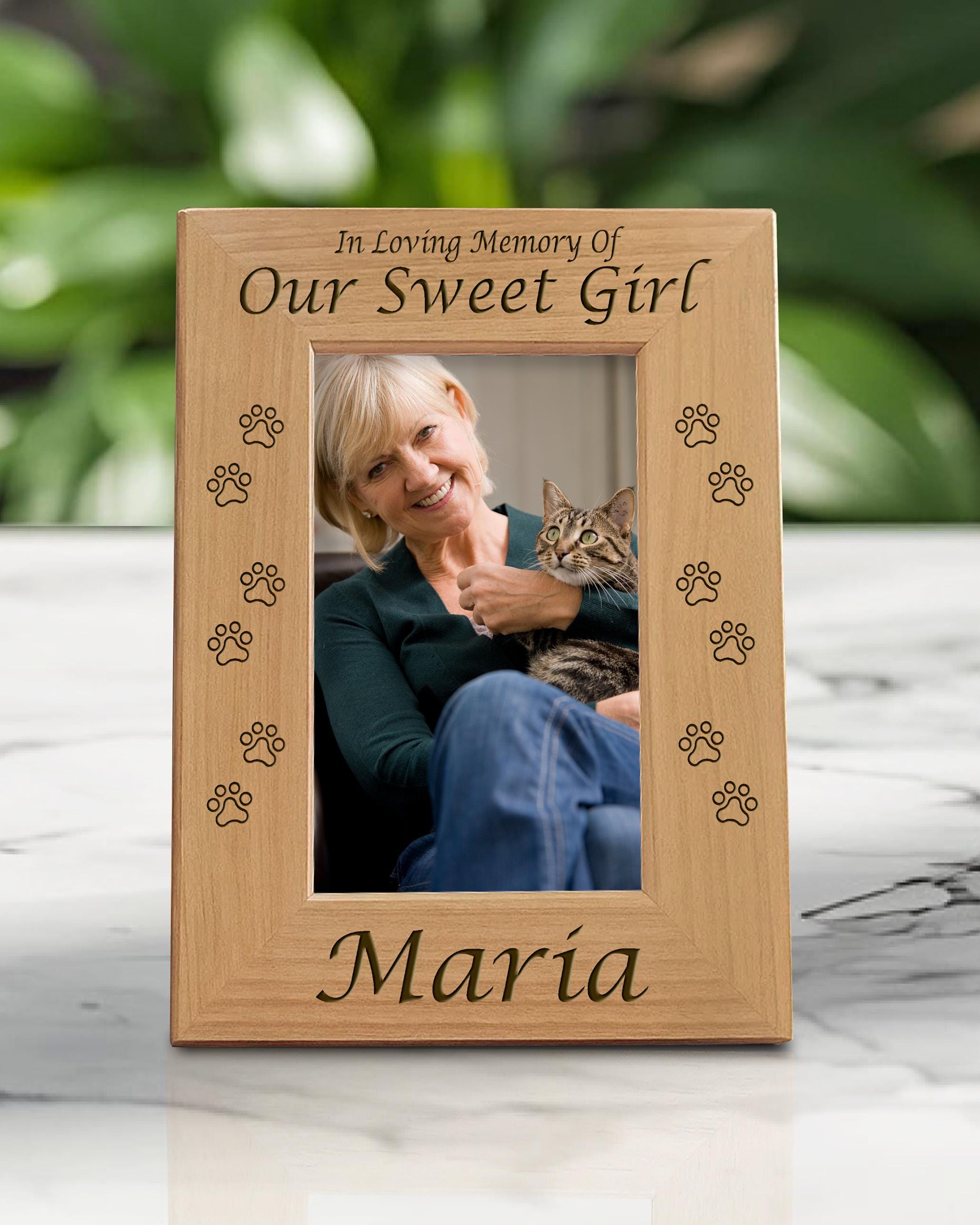 Cornice di simpatia - Cornice commemorativa - Regalo di perdita - Lutto commemorativo - Regalo di lutto - Regalo in memoria - Regalo in memoria amorevole - Cornice per quadri - Italia