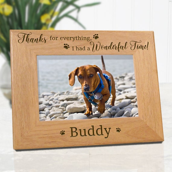 dog memorial frame ideas