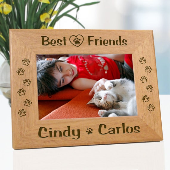 Best Friend F Gift Cat Frame Kitten Kitty