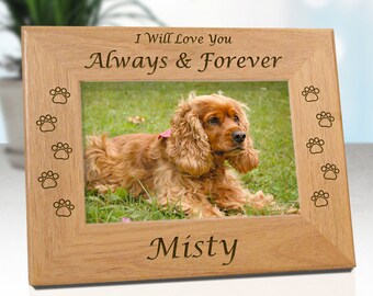 Dog Picture Frame, Picture Frame, Dog Frame, Dog Memorial Gift, Dog Frames, Gift, Personalized Picture Frame, Pet Picture Frame, Pet Picture