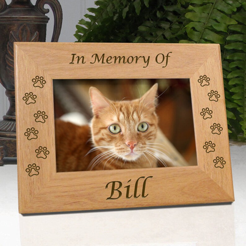 Picture Frames Pet Memorial Cat Frame Image 0