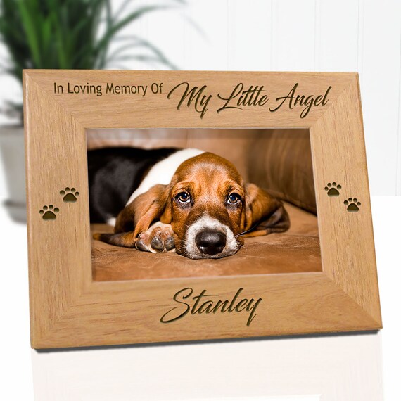 Dog Memorial Gift Portrait Custom Image 0