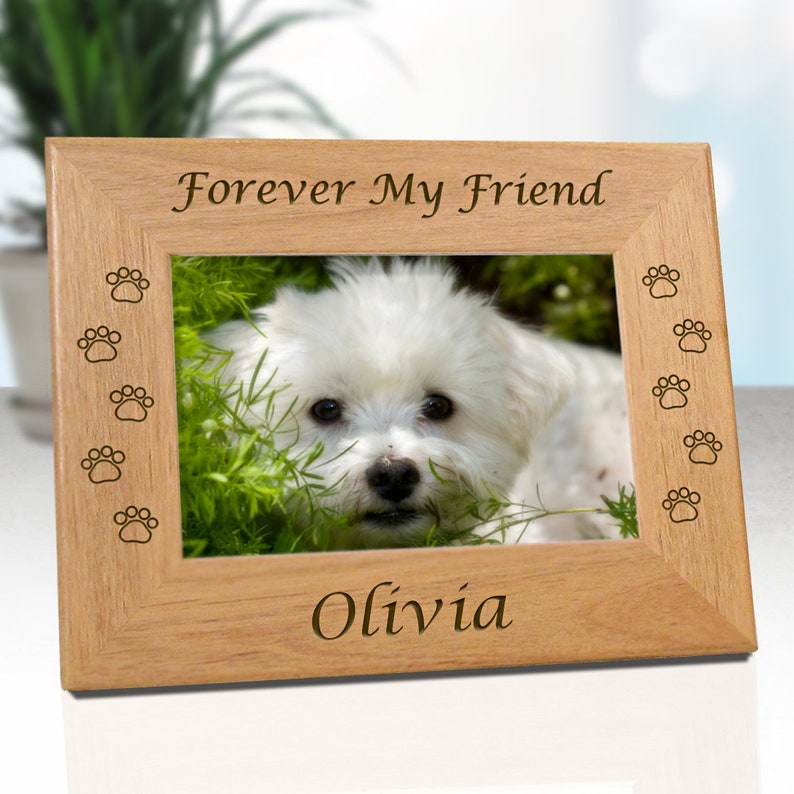 4x6 Forever My Friend Memorial Frame for Dogs Pet Loss Etsy