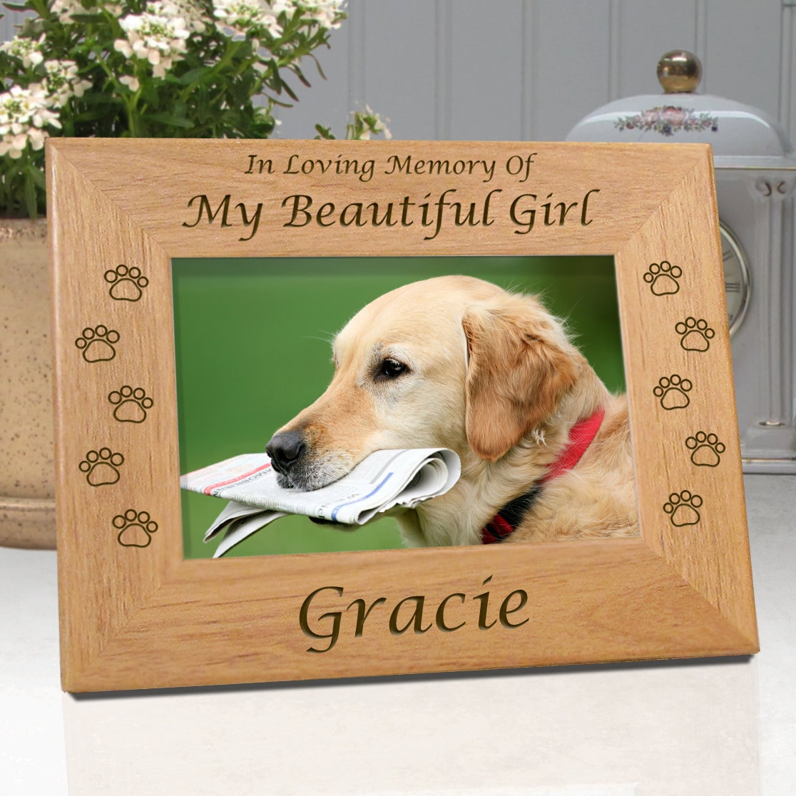 LOW COST SHIPPING Personalized Pet Frame For Dogs In