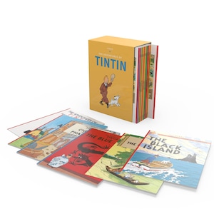 Tintin Books Complete Set - Etsy