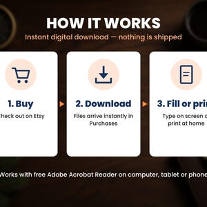 How the ham radio logbook instant download works in 3 steps