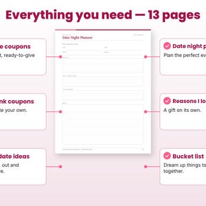 Feature callouts for the love coupons page layouts