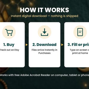 How the ramadan planner 2027 instant download works in 3 steps