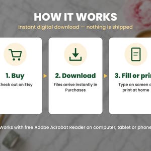 How the 2027 budget planner instant download works in 3 steps