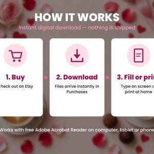 How the love coupons instant download works in 3 steps