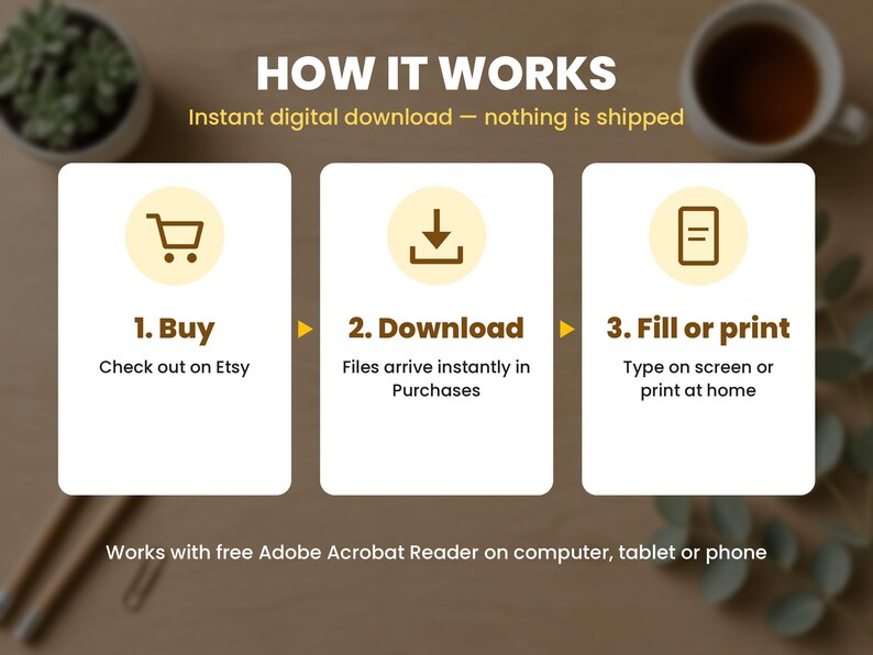 How the beekeeping journal instant download works in 3 steps