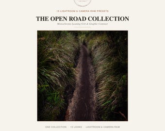 Open Road Collection 15 Lightroom Presets, Moody Travel Film Filters, Ceylon Archive Pack (Desktop/Mobile)